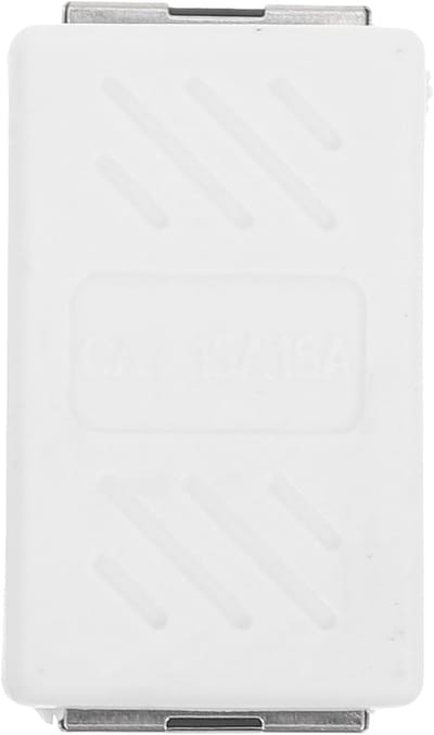 Ethernet Connector Vrouwelijk - Netwerkadapter Verbinding - Internet Uitbreiden - Stabiele Verbinding - 3.8 x 2.3 x 2.2 cm - Wit