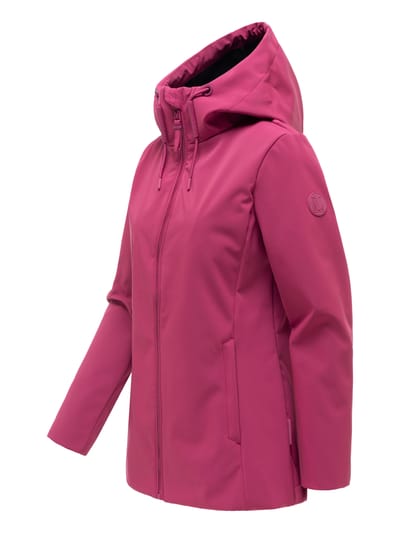 Marikoo dames softshell tussenjas Minaa met capuchon