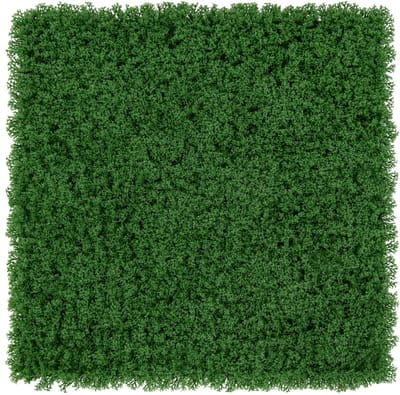 COSTWAY 12 stuks plantenwand, 50,5 x 50,5 cm, kunstmatige moswand met elkaar verbindbaar, inkijkbescherming voor tuin, binnenplaats, balkon, thuis