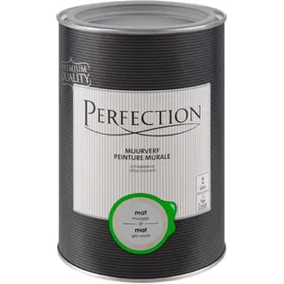Perfection Ultradekkend Muurverf - Mat - Muisgrijs - 1l