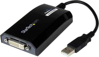 StarTech USB naar DVI Adapter - Externe USB Video Grafische Kaart voor PC en MAC - 1920x1200