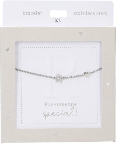 Depesche - Armband "Heart of Gold" - mot. 025 - R - silver