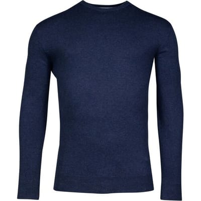 Baileys Trui Ronde Hals Single Knit Pima Cotton Dark Blue / male