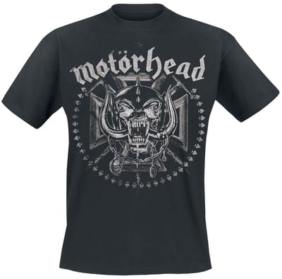 Motörhead T-shirt - Iron Cross Swords - M tot XXL - voor Mannen - zwart