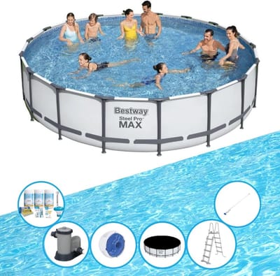 Bestway Zwembad Steel Pro MAX - Zwembadset - 549x122 cm