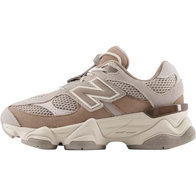 New Balance Nb 9060 Stof Comfortabel Veelzijdig Schokabsorptie Lage Top Kind Hardloopschoenen Kind hardloopschoenen Grijs Kaki PV9060EX 35 gray