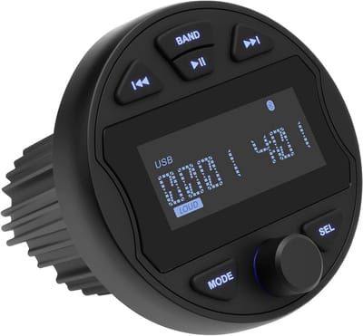 Waterdichte Marine Stereo Installatie met AM/FM Radio en MP3 Speler voor Boot en Jacht