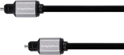 Kruger&Matz Basic - Optische Kabel - 3m - Toslink - Digitale Audio