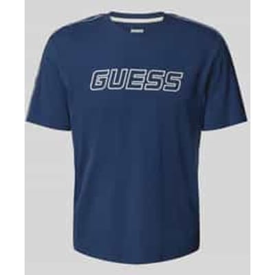T-shirt met labeldetail