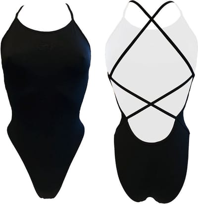 Turbo Patron Sirene Zwemkleding Zwart S Vrouw