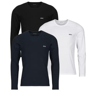 Shirt met lange mouwen en ronde hals in een set van 3 stuks, model 'Classic'