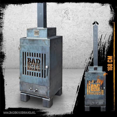 Thumbs Up Gate - Tuinhaard - BadBoysBrand - 168cm - Staal - 100% Made in Jail