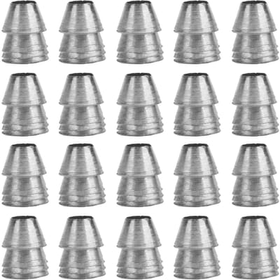 Cales à poignée ronde de sécurité, 20 pièces, poignée de marteau en acier, jeu de cales de séparation pour hache, marteau à griffes, luge 10mm