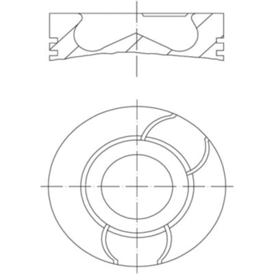 Zuiger MAHLE 021 PI 00123 000