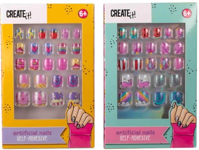 CREATE IT! Candy Explosion False Nails Self-adhesive
