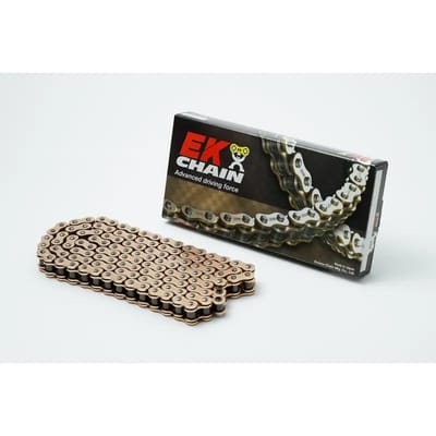 Chaîne motorijdoordrijving Qx-Ring met klinkverbinding EK Chain 530 SRX2