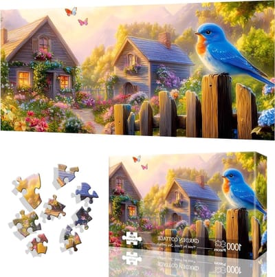 Kleurrige Puzzel van 1000 Stukken voor Volwassenen en Kinderen, Uitdagende Jigsaw Puzzle van 80 x 41 cm voor Ontspanning en Gezellige Gezinsmomenten, Perfect voor Thuisdecoratie