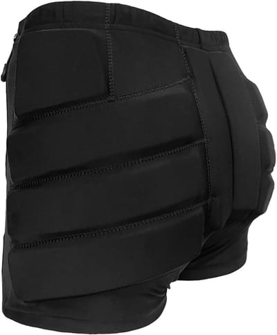 Padded Shorts voor Kinderen met Dubbele Zipper Sluiting, Hoog Elastische Stof, Ideaal voor IJs Skate Bescherming en Comfortabele Activiteiten