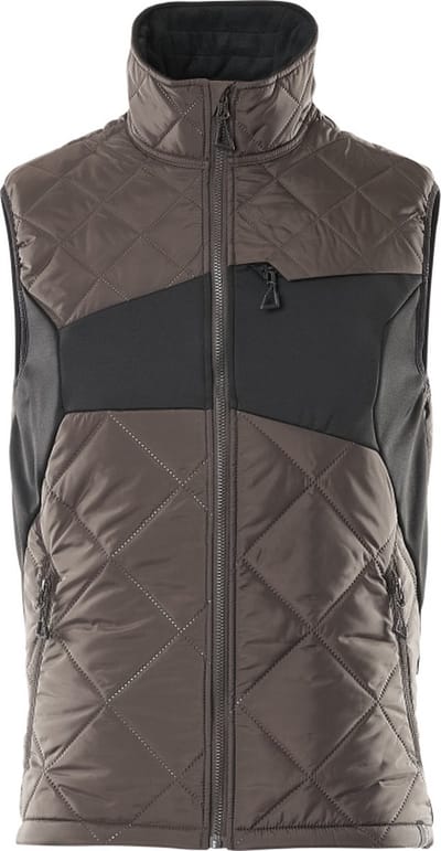 Mascot ACCELERATE Thermobodywarmer 18065-318 - donkerantraciet/zwart - 4XL