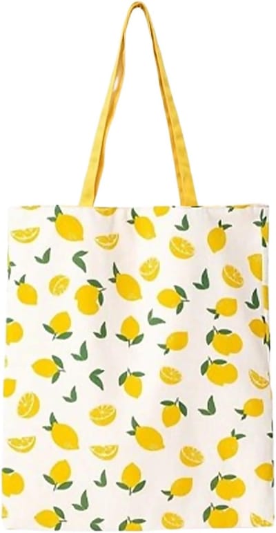 Canvas tas 40cm x 36cm - dubbele zijde - katoenen schoudertas - milieuvriendelijk en herbruikbaar - SnelShoppen
