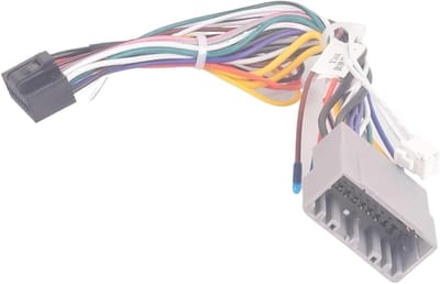 Autoradio Kabelboom Adapter - Verbindingskabel Audio - Auto Audio Installatie - Duurzame Materialen - 16pin - Zwart