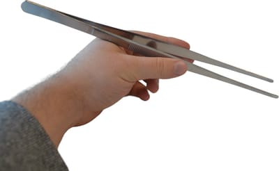 Keukenpincet - 30 cm - RVS - Zilver - Kookpincet - Vleespincet - Serveerpincet