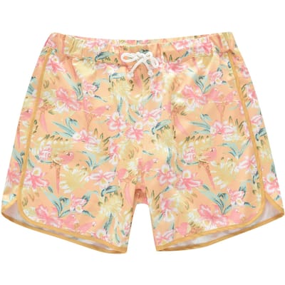 Louise Misha Swim Shorts Aderien Soft Honey Parrots Size: S | Swimwear Outlet | Heren | Geel