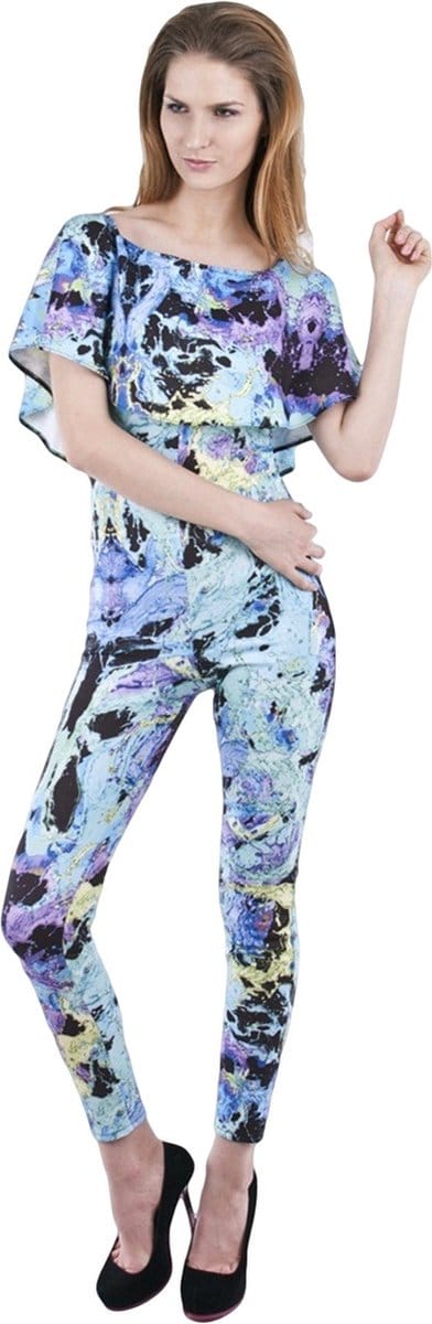 John Zack - Kleurrijke Jumpsuit/Broekpak