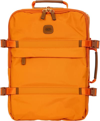 BRIC'S Rugzak Reistas met laptopvak X-Collection Backpack Sunset Oranje