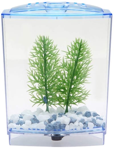 Dailygoods- Aquarium Draagbaar - Acryl Miniatuur Aquarium - Betta Aquarium - Zoetwater Houder - Transparante Isolatiepanelen - Hoog Lichttransmissie - Mini Aquarium