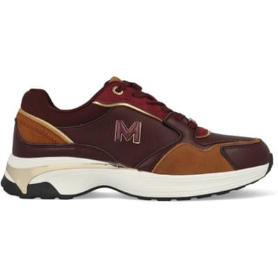 Dames Sneakers Mexx Mexx Paulita Love Burgundy Red Bordeaux - Maat 37