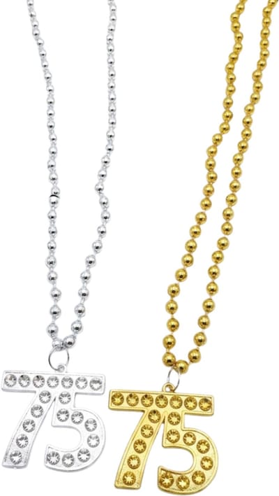 Ketting 75 Jaar - Verjaardag 75 - Assorti