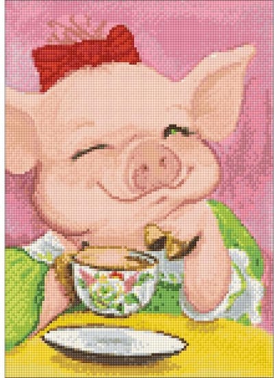 Wizardi Diamond Painting Kit Sweet Tooth WD2286