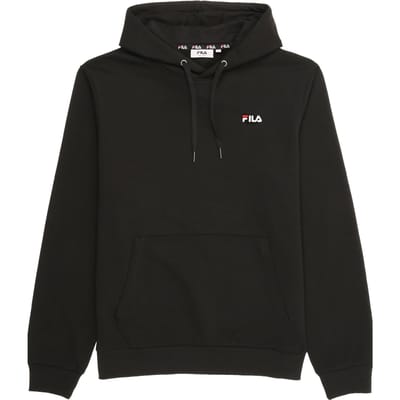 FILA Zevenar Logo Hoodie Black Size: L | Hoodies Outlet | Heren | Zwart