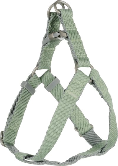 Flamingo Elly Step&go - Harnas Honden - Harnas Step&go Elly Groen S 25-45cm 15mm - 1st - 132350 - 1st
