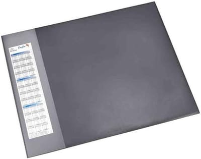 Grote bureauonderlegger met kalender en anti-slip onderkant voor kantoor