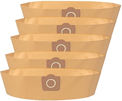 DEGG - 5x stofzuigerzakken geschikt voor Kärcher WD3 - Sterk papier - Vervangt: 6.959-130.0