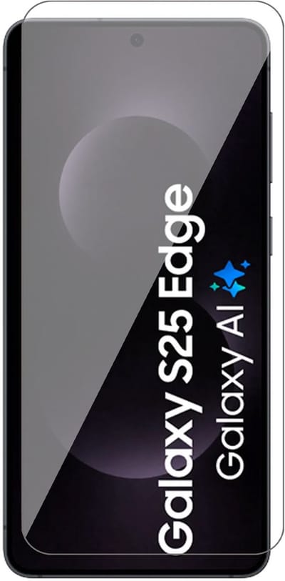 Screenprotector geschikt voor Samsung Galaxy S25 Edge - Glas Screen Protector