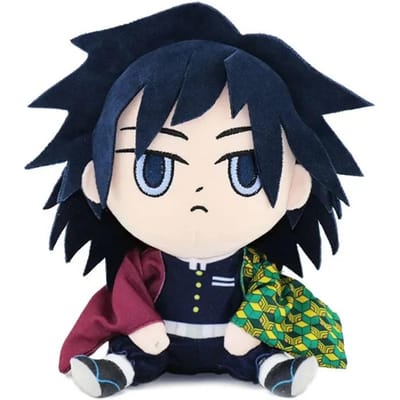 20cm Demon Slayer: Kimetsu no Yaiba Pluche Knuffelpop Iguro Obanai Shinazugawa Sanemi Schattig Cosplay Kussen Speelgoed 20cm