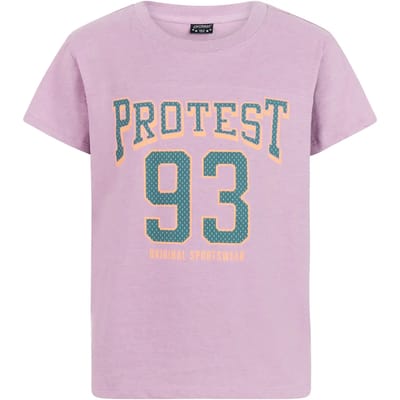 Protest PRTClaudia JR - T-shirt Meisjes - Korte mouwen - Ronde hals - Loose fit - Crème