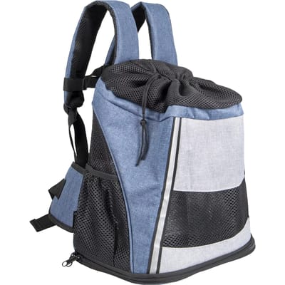 Flamingo Hondentas Timi - Buikdrager - Blauw - 34x25x37cm