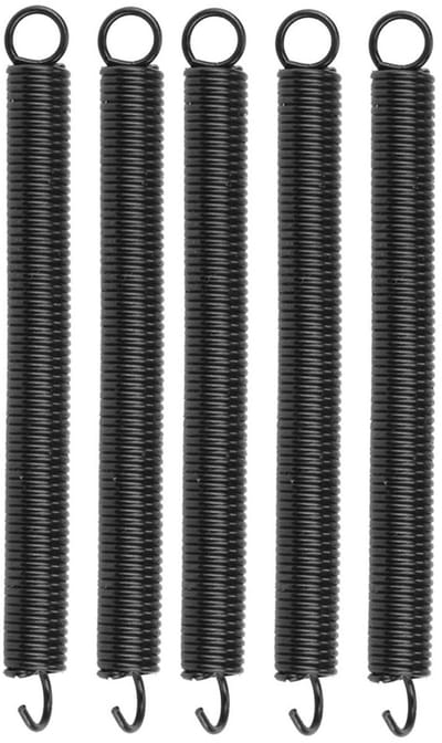 Allecto - Geperste Veer Set - 5-delige set - 0.6mm dikte - 4mm OD - 50mm lengte - Geschikt voor edge finder - Precisie instrument - Perfect voor ma..