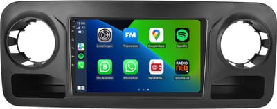 Carplay autoradio voor Mercedes Sprinter | 2018 t/m 2023 | Android 13 | Draadloos Apple Carplay & Android Auto | 2GB + 32GB | 8-Core processor | Davilon | 2025 model | 2018 2019 2020 2021 2022 2023| Bluetooth & Wifi