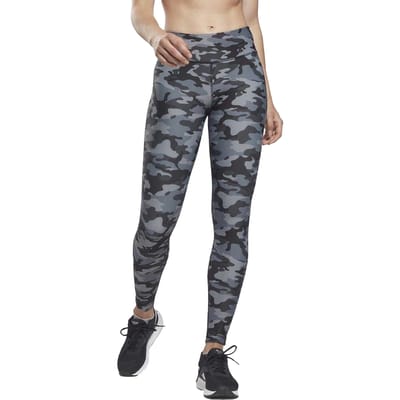 Reebok Dames/Dames Camo Legging (Zwart)