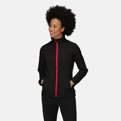 Jas Hiking Dames Waterdicht Ademend Ablaze Printable Softshell