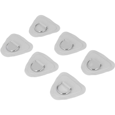 6 Stuks PVC D-ring Patch Elastisch Touw Set Roestvrij Staal D-ring Patch Bungee Koord Set voor Opblaasbaar