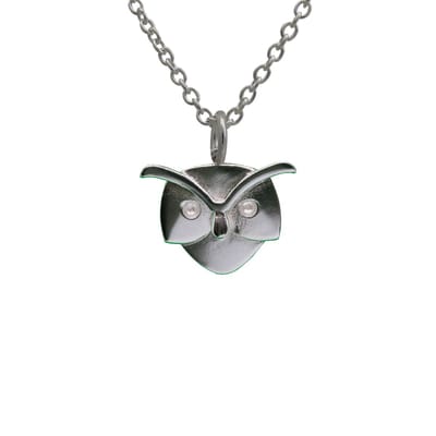 AuBor ®. Hanger. Zilver. De uil.