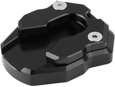 Dailygoods- Side Stand Pad Antislip - Motorstandaard Achterwiel - Vergroter - Uitbreidingsplaat - Geschikt voor Nmax155/XMAX 300 - Schokbestendig