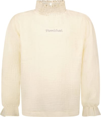 Moodstreet M208-5119 Blouses Meisjes - Gebroken wit - Maat 134/140