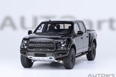 AUTOart 1/18 Ford F-150 Raptor Supercrew - 2019, Agate Black